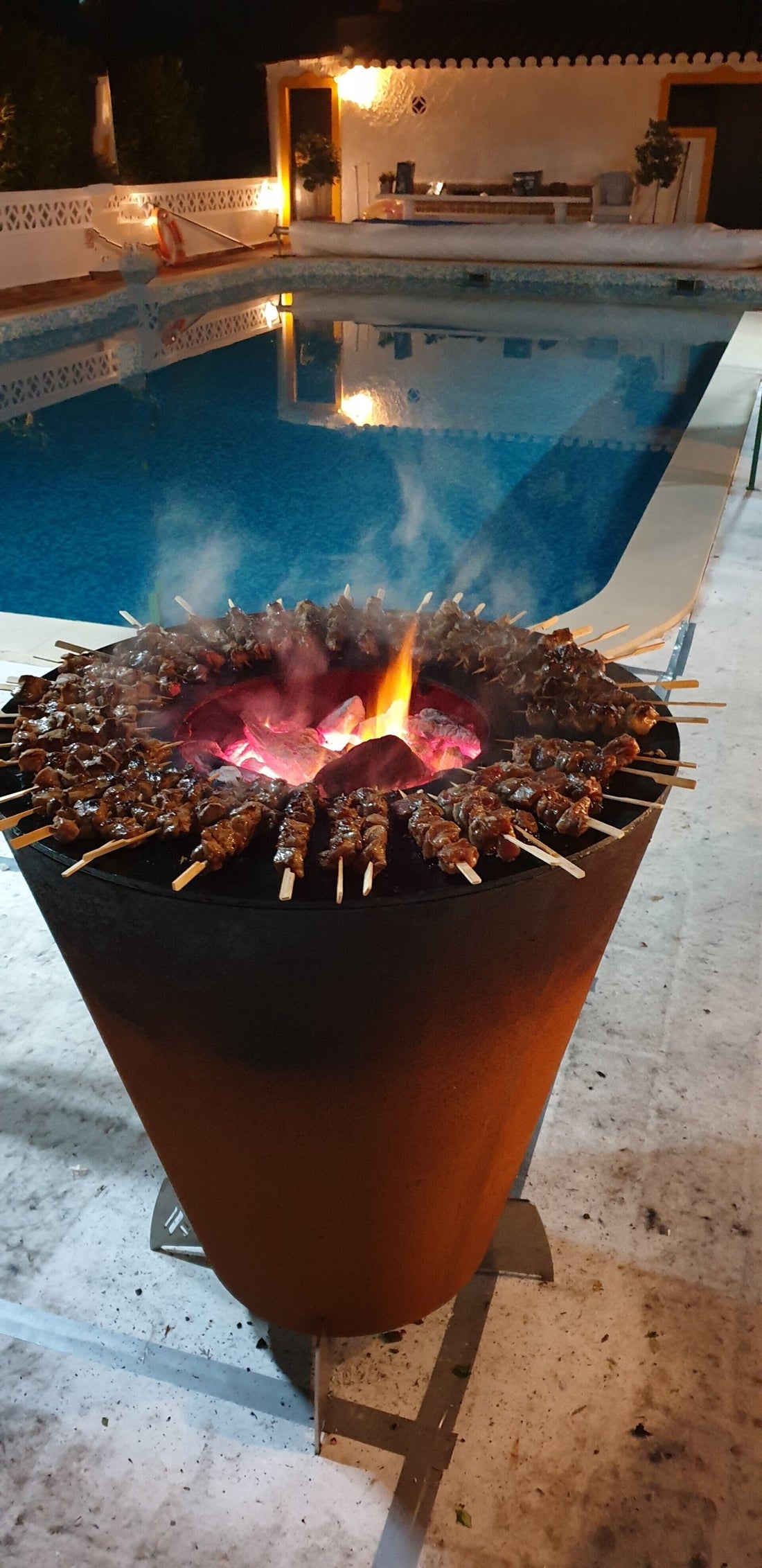 Plancha brasero Arteflame - XL30 - acier Corten