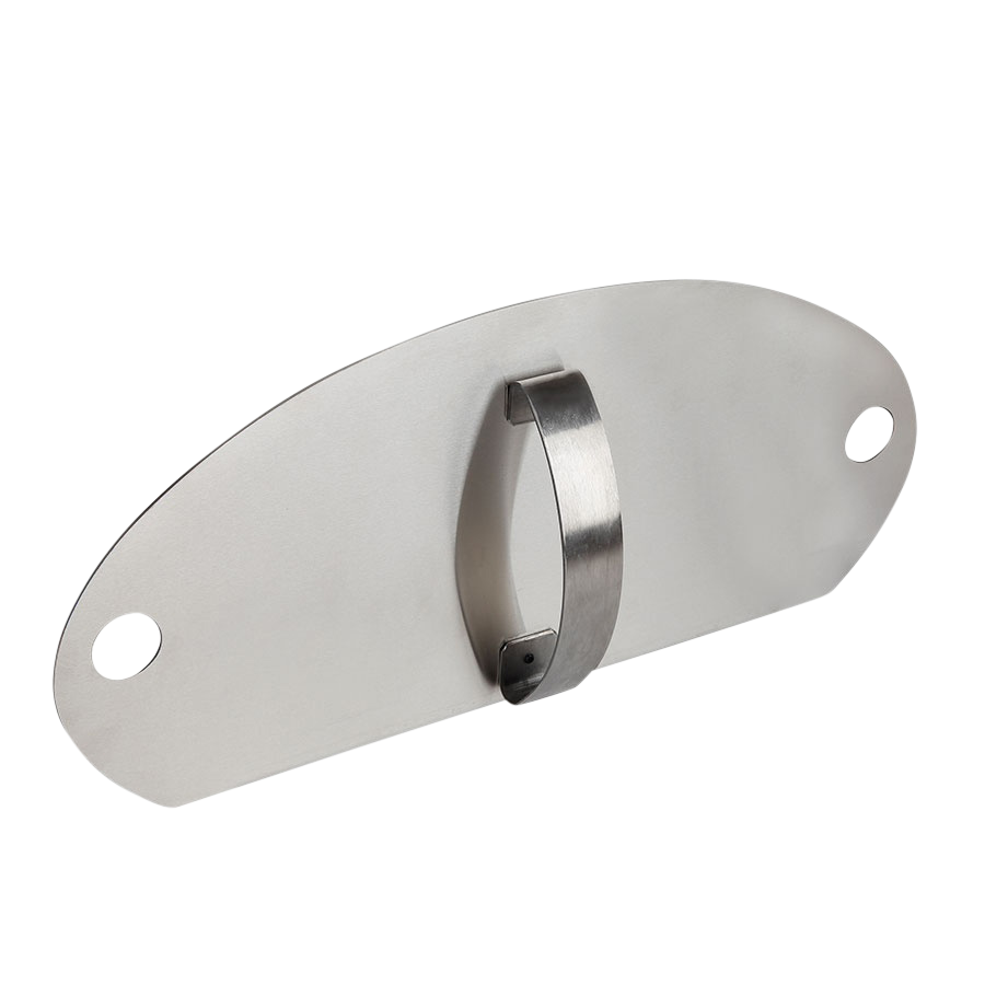 Stainless steel door for Morso Forno wood fired pizza oven