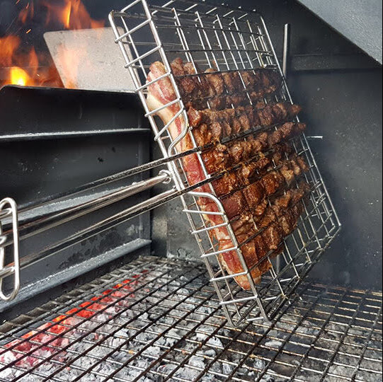 Braai - double grill for barbecue