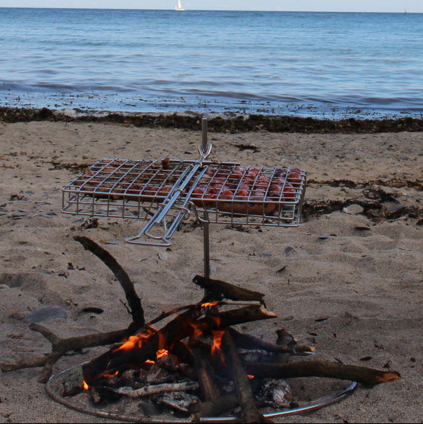 Braai - double grill for barbecue