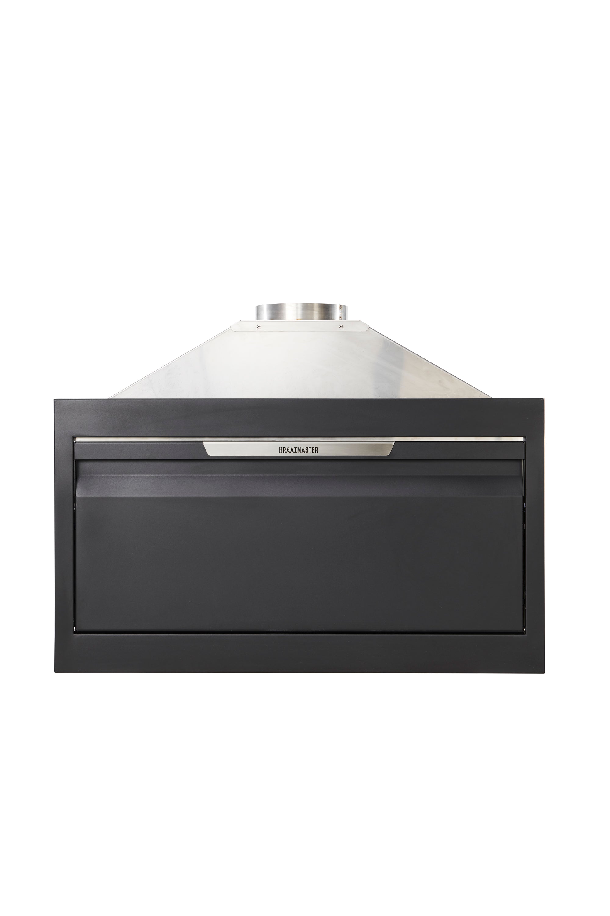 Barbecue à bois encastrable - Braai BI1200 Inox noir