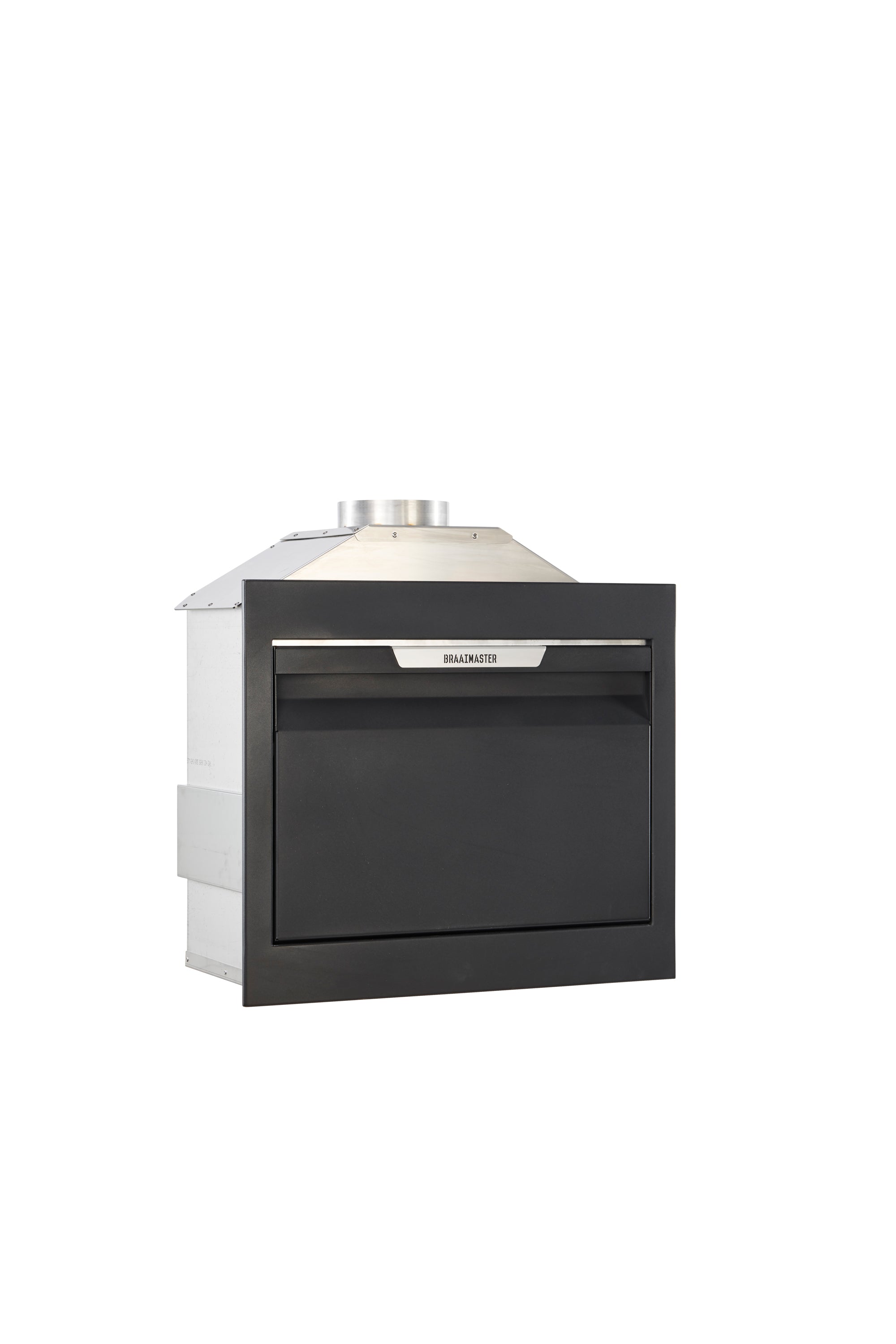 Barbecue à bois encastrable - Braai BI800 Inox noir