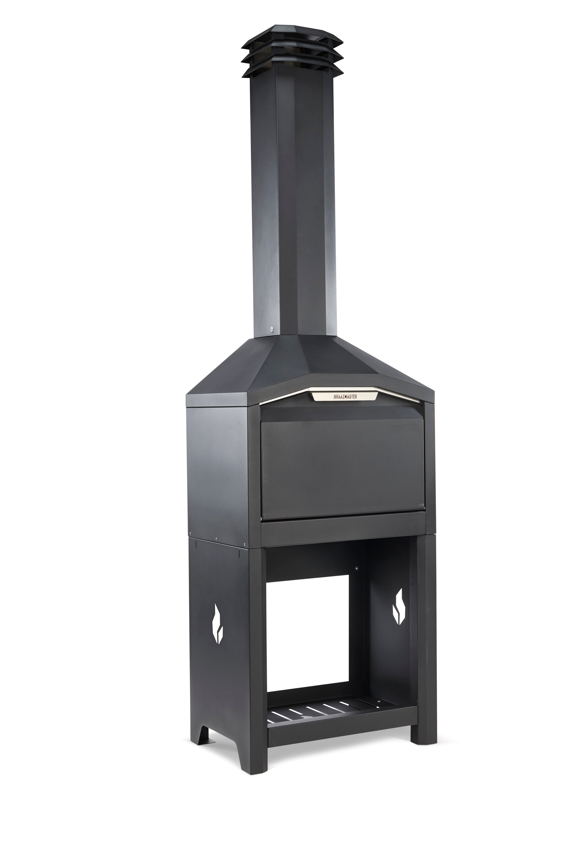 Barbecue à bois prêt à poser - Braai FS800 Inox 304 sur socle