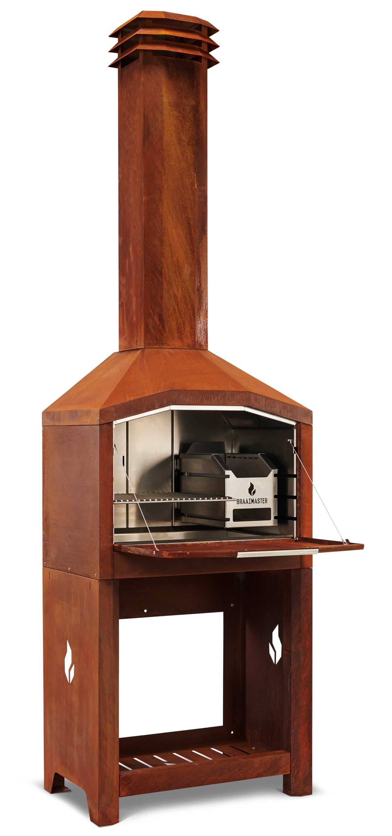 Braai - Freestanding Braaimaster FS Single Corten steel