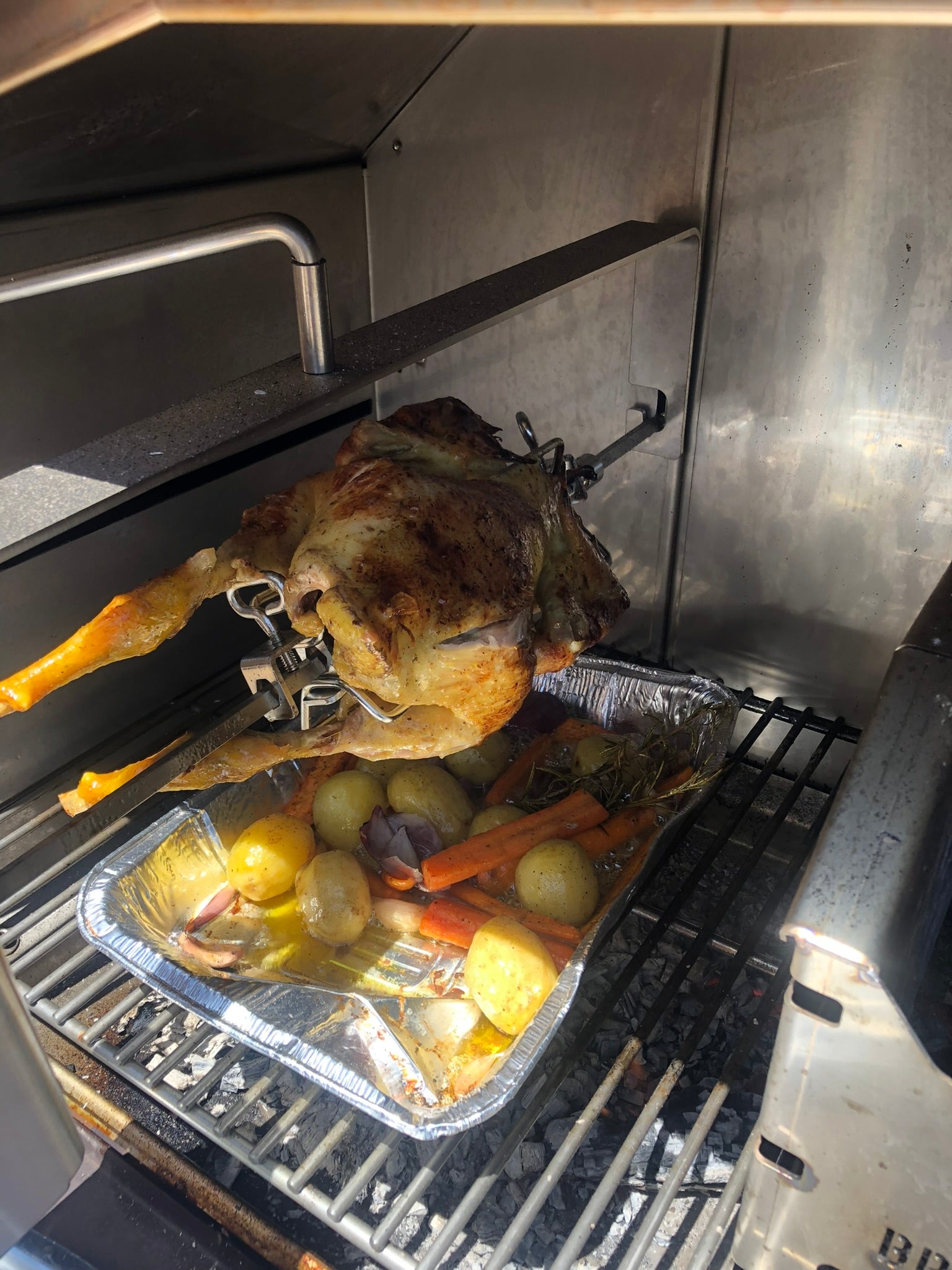 Rôtissoire électrique pour barbecue Braaimaster