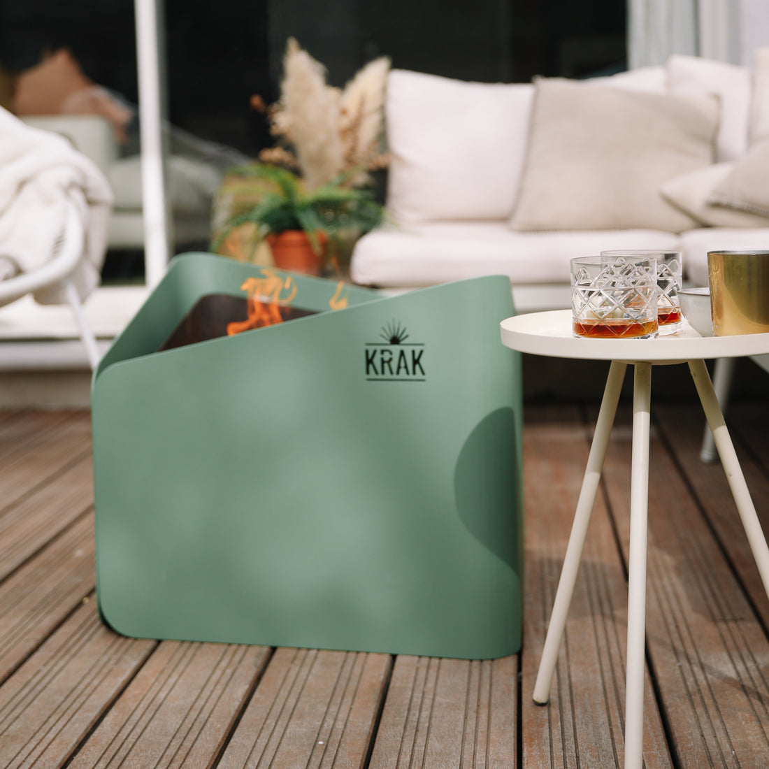 Brasero Levant Krak Vert Provence