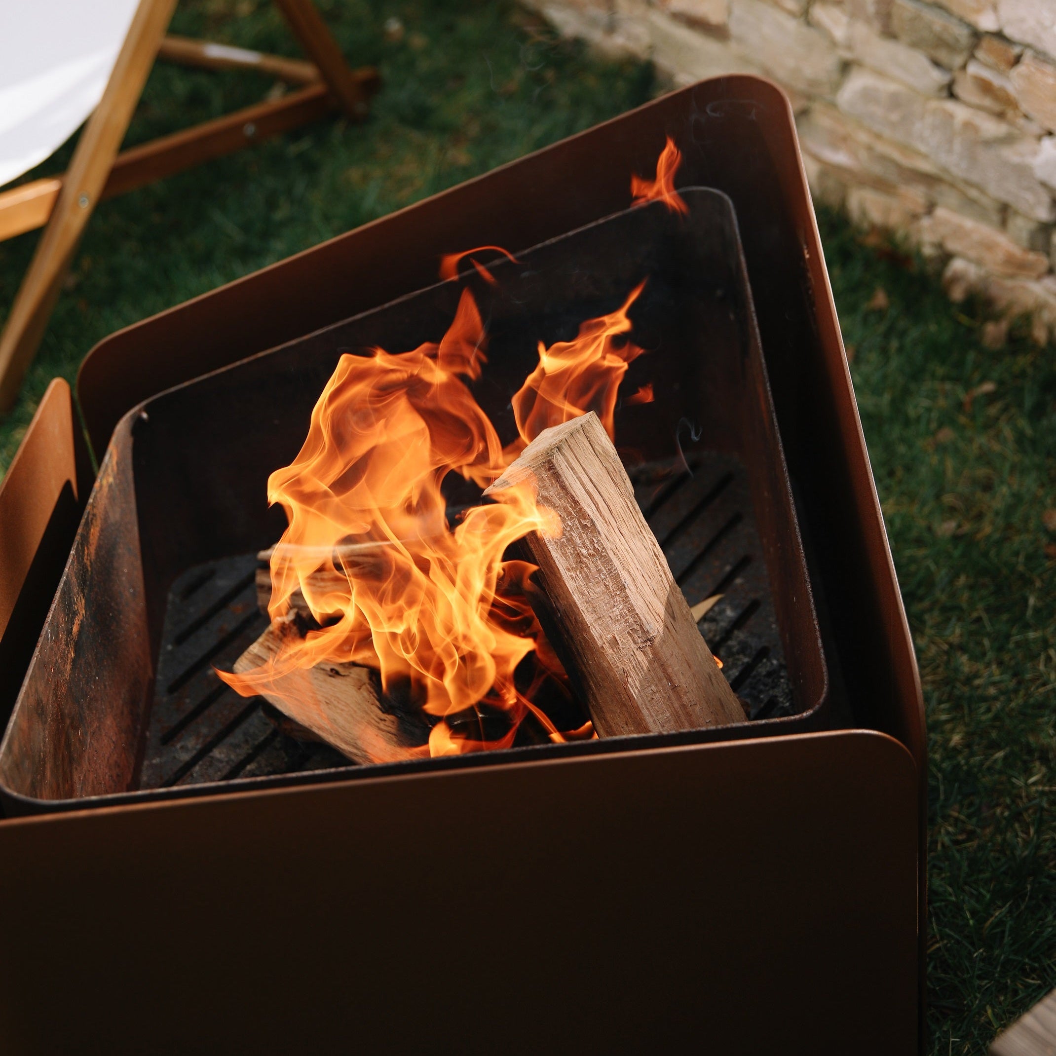 Brazier Levant Krak Corten Steel