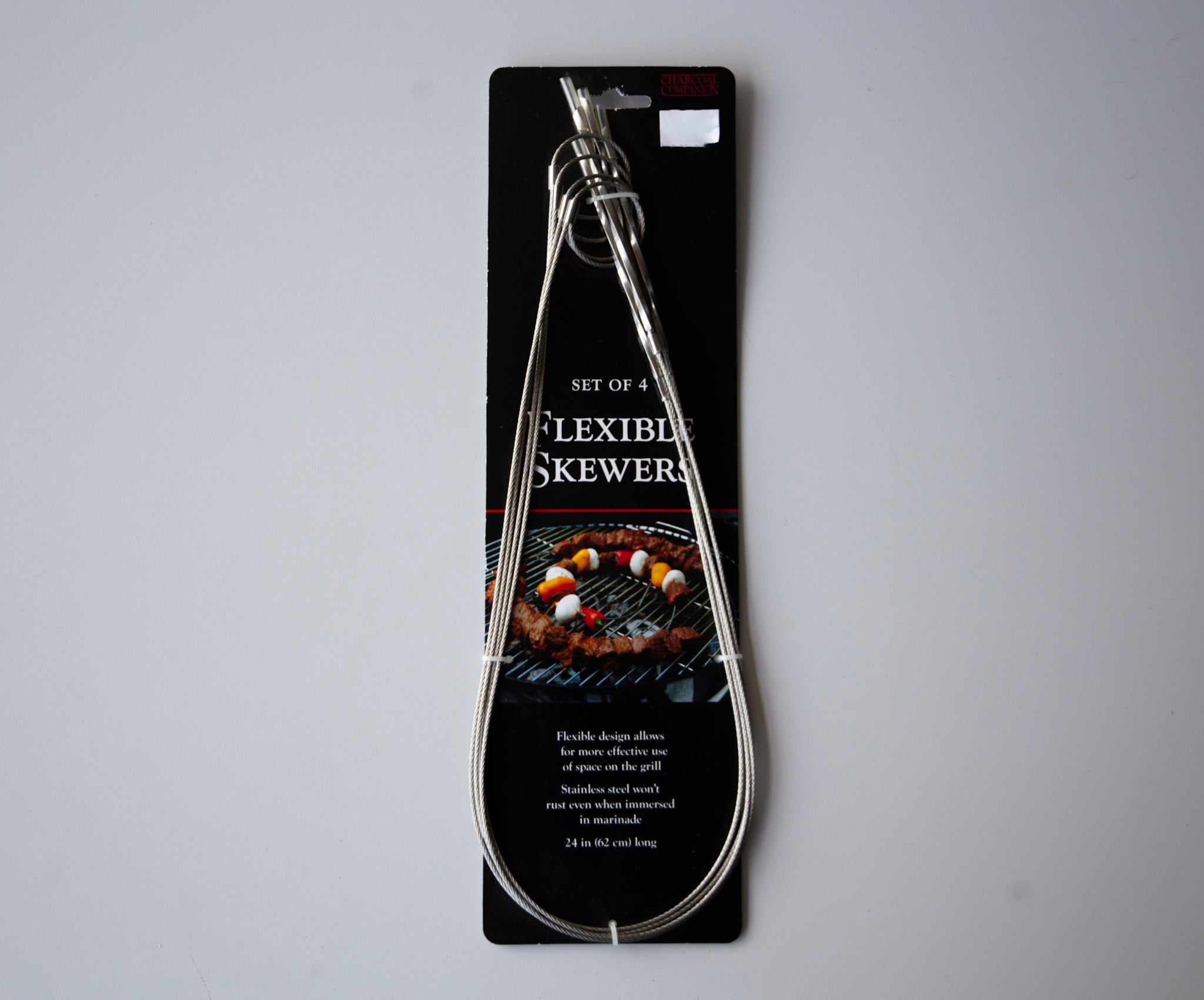 Kit de BBQ 3 Pièces : Plateau, Brochettes Flexibles, BBQ Feuilles de Cuisson