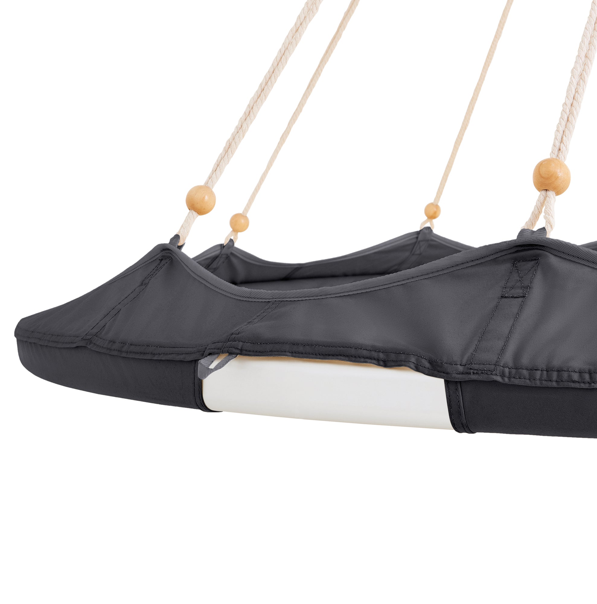 Lit hamac suspendu TiiPii Classic Ø180cm Charcoal