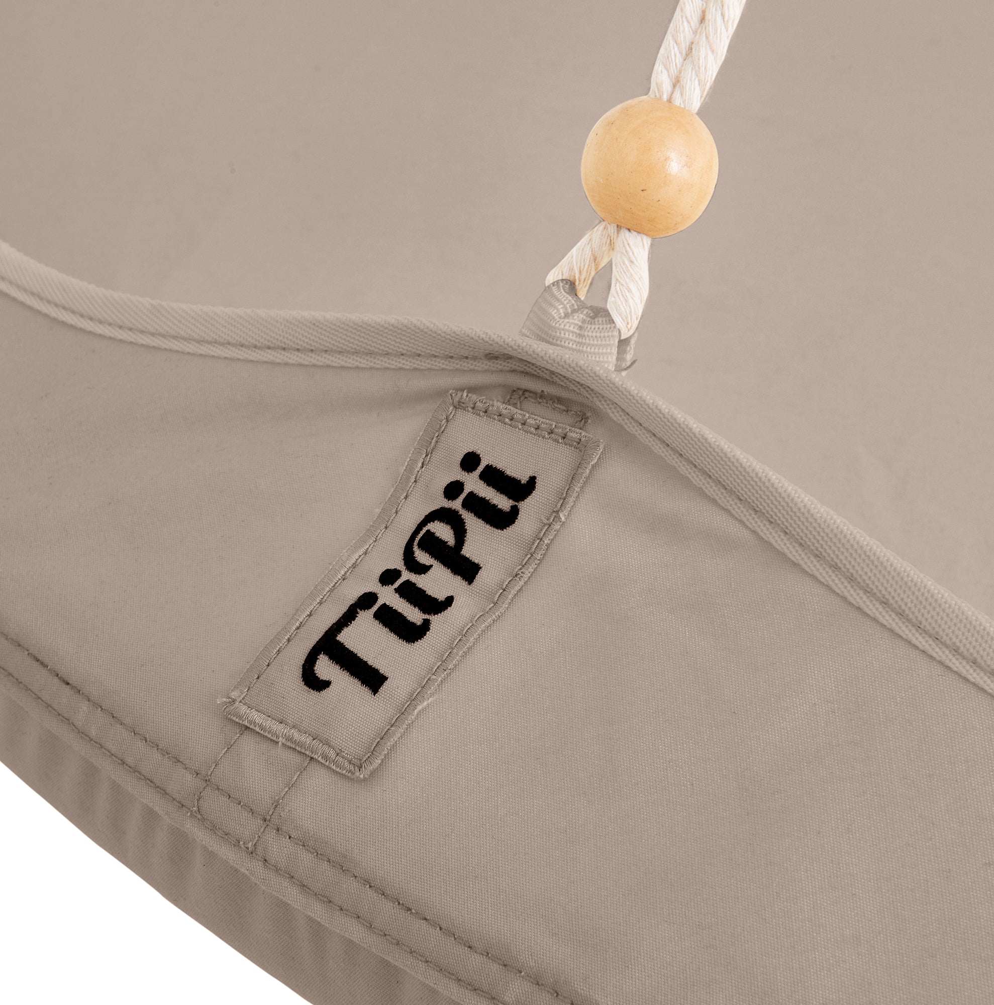 TiiPii Classic hanging hammock bed Ø180cm Taupe