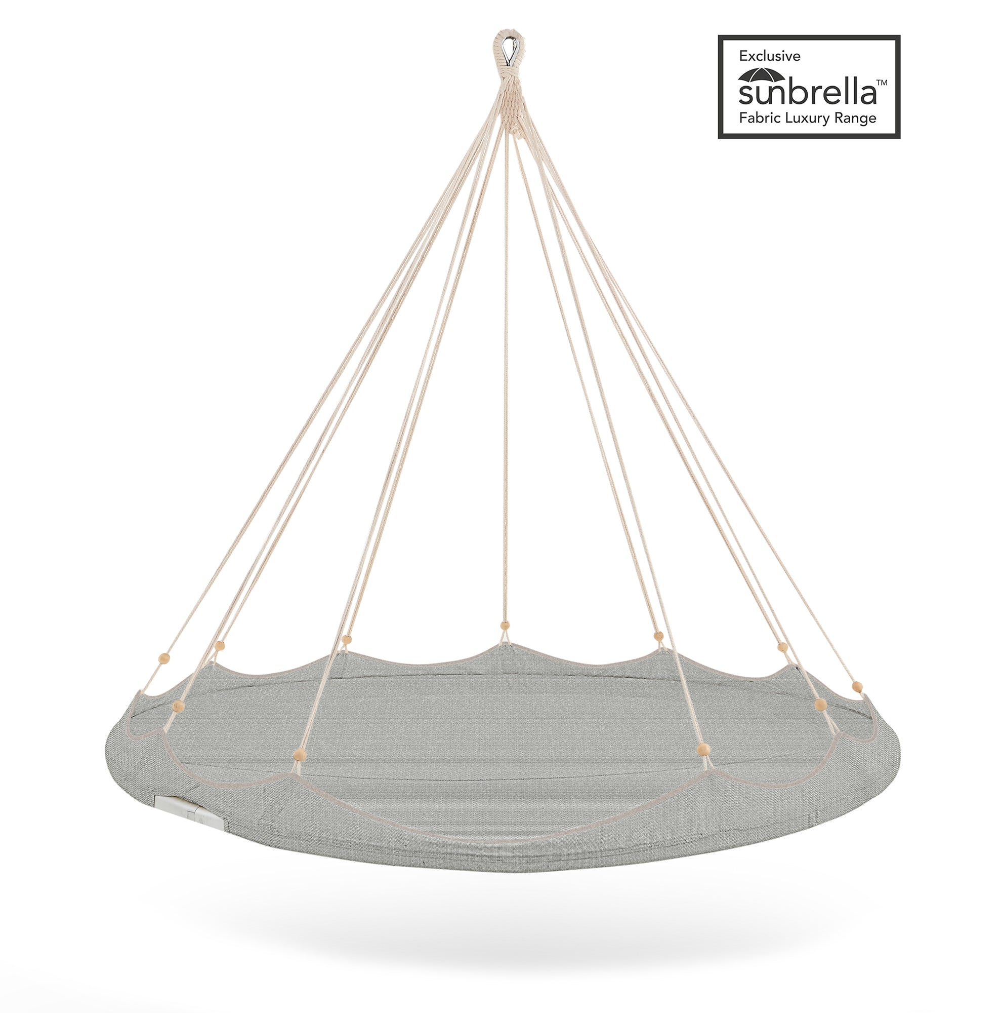 Lit hamac suspendu TiiPii Deluxe Ø180cm Sunbrella Seagull
