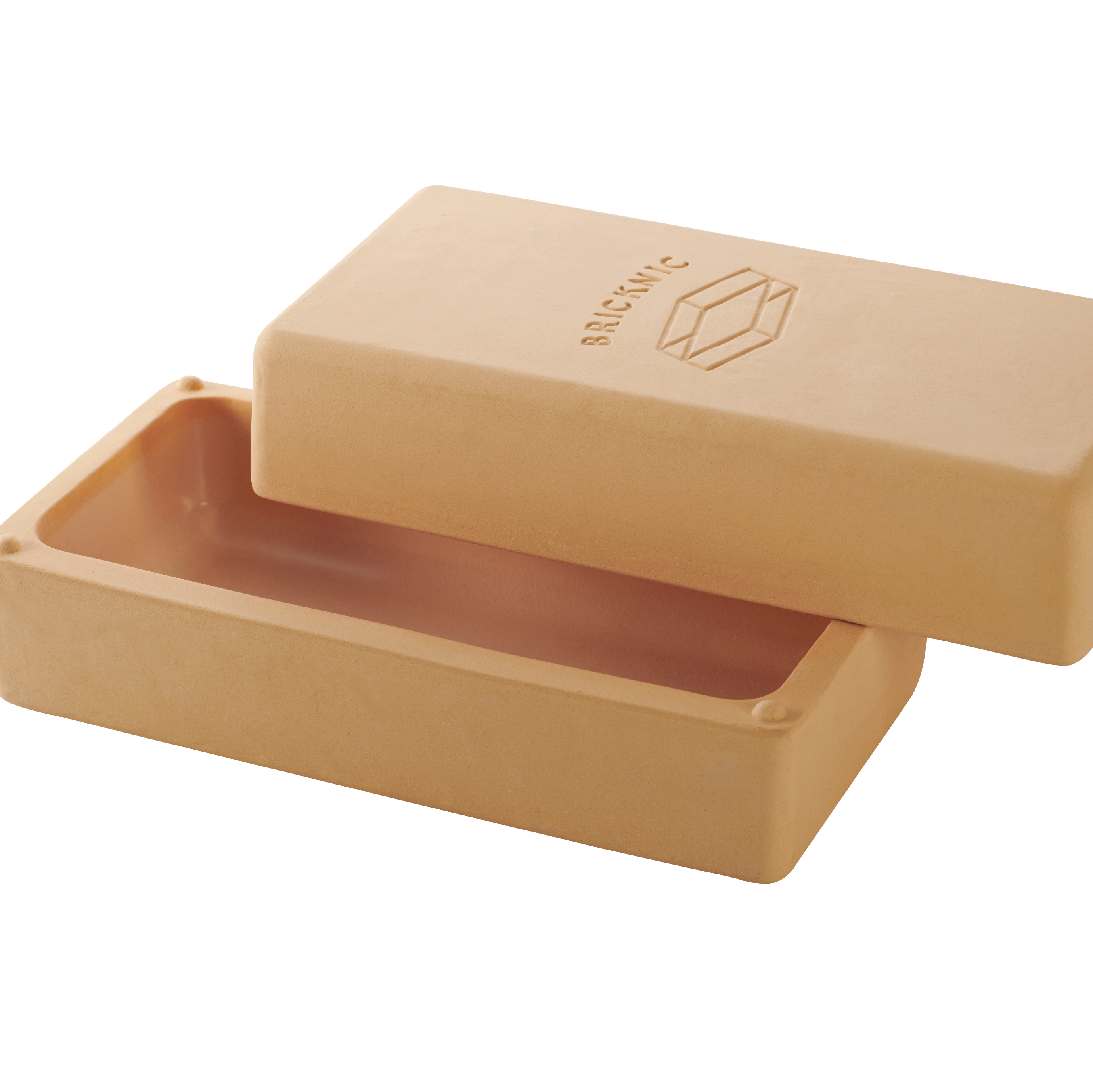 La brique de cuisson de Bricknic en argile naturelle et réfractaire (résistante à des températures élevées, jusqu&