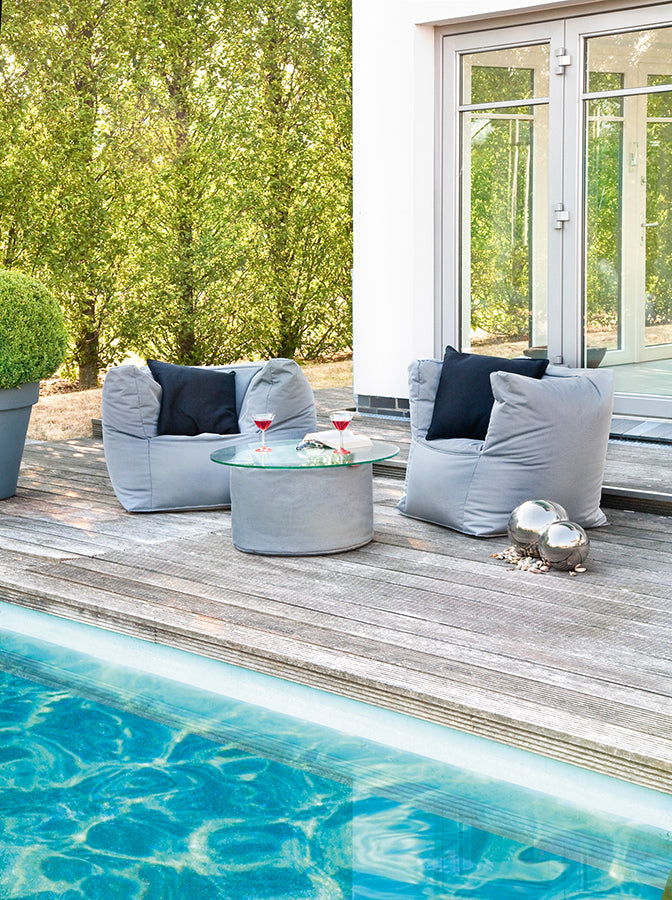 Outbag pouf style fauteuil Valley