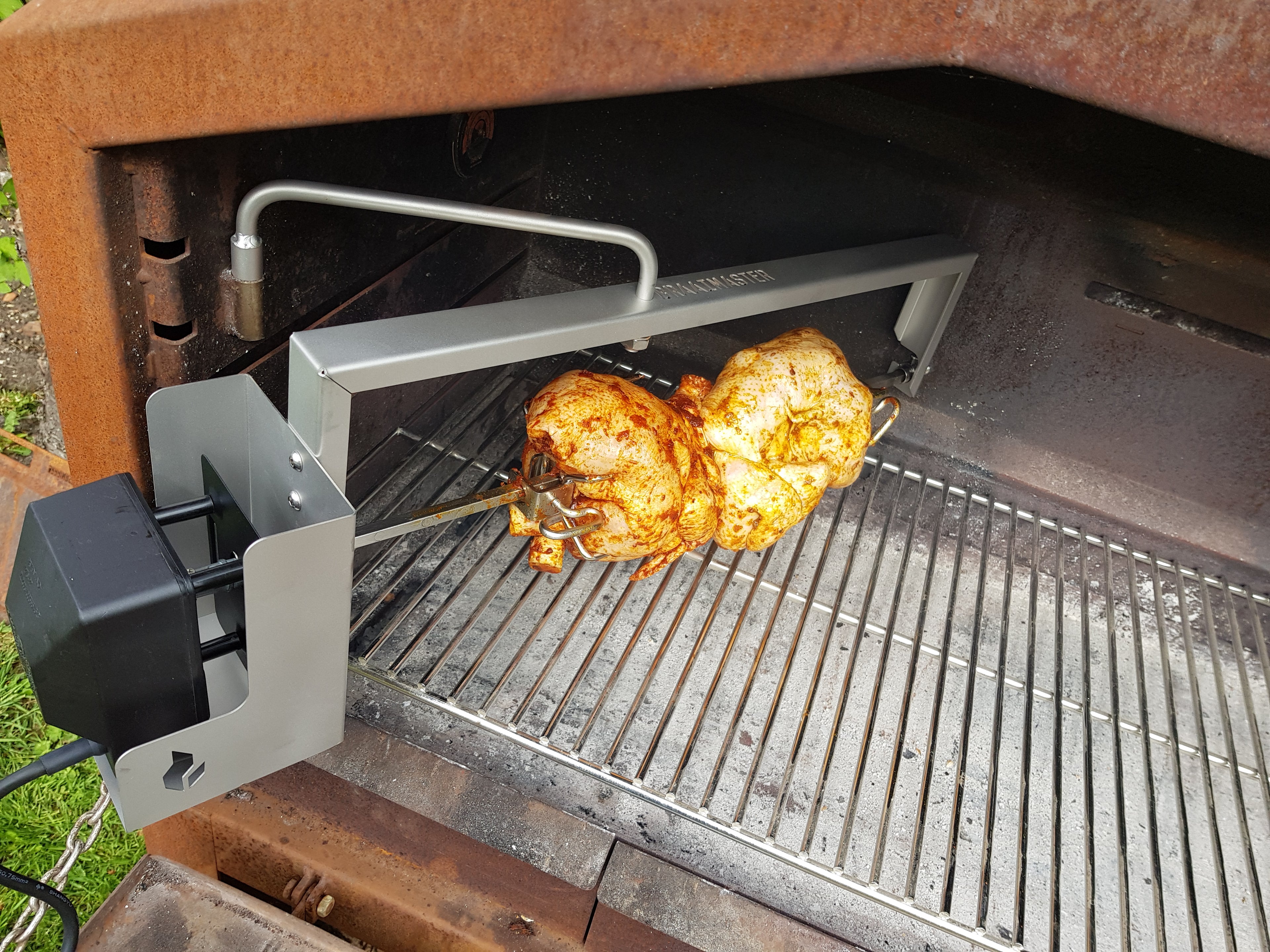 Rôtissoire électrique pour barbecue Braaimaster