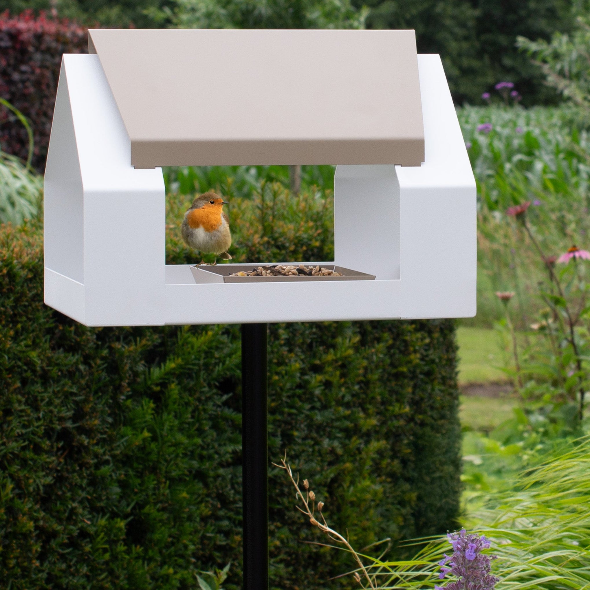 Mangeoire à oiseaux design Barn