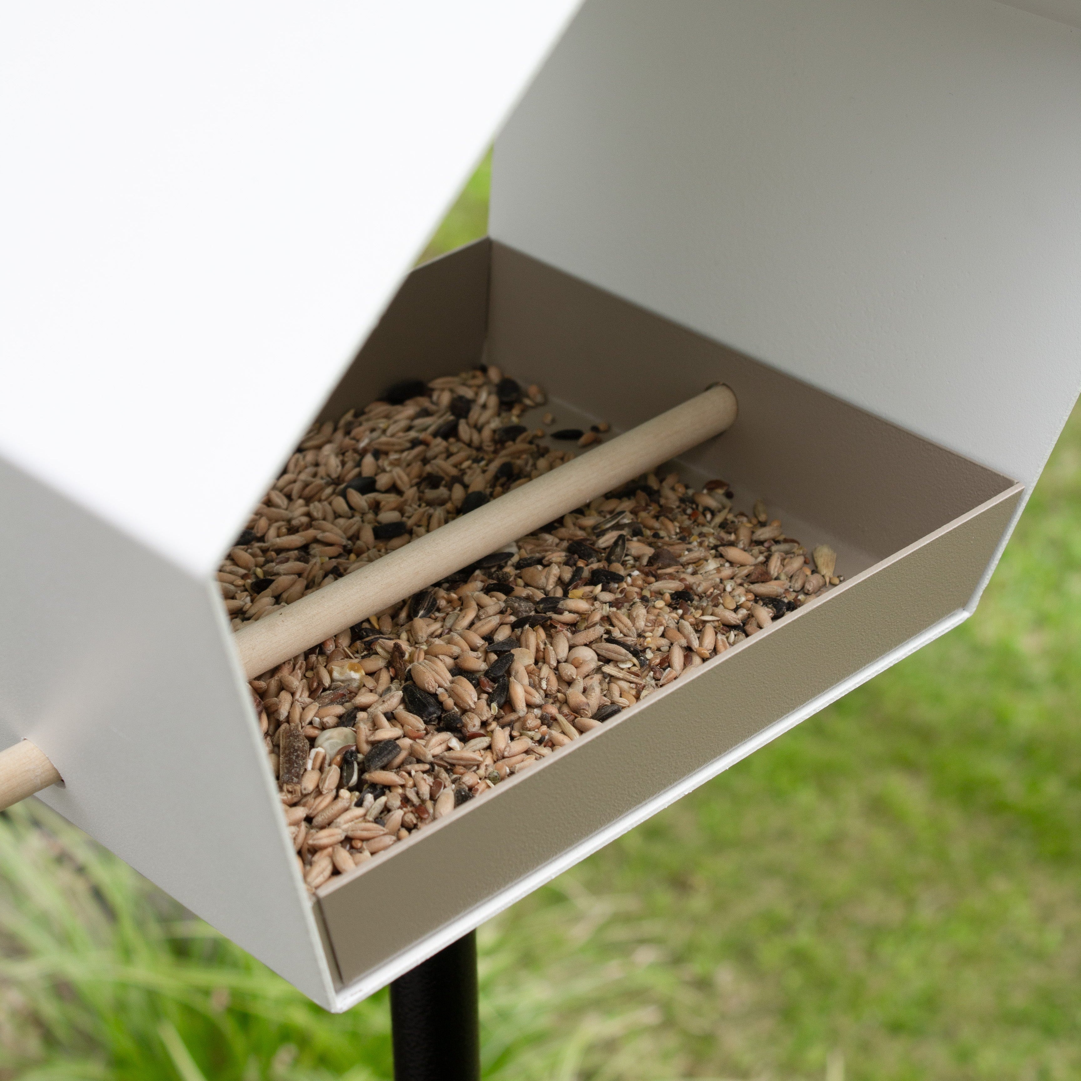 Mangeoire à oiseaux en métal sur pique - Big Diamond