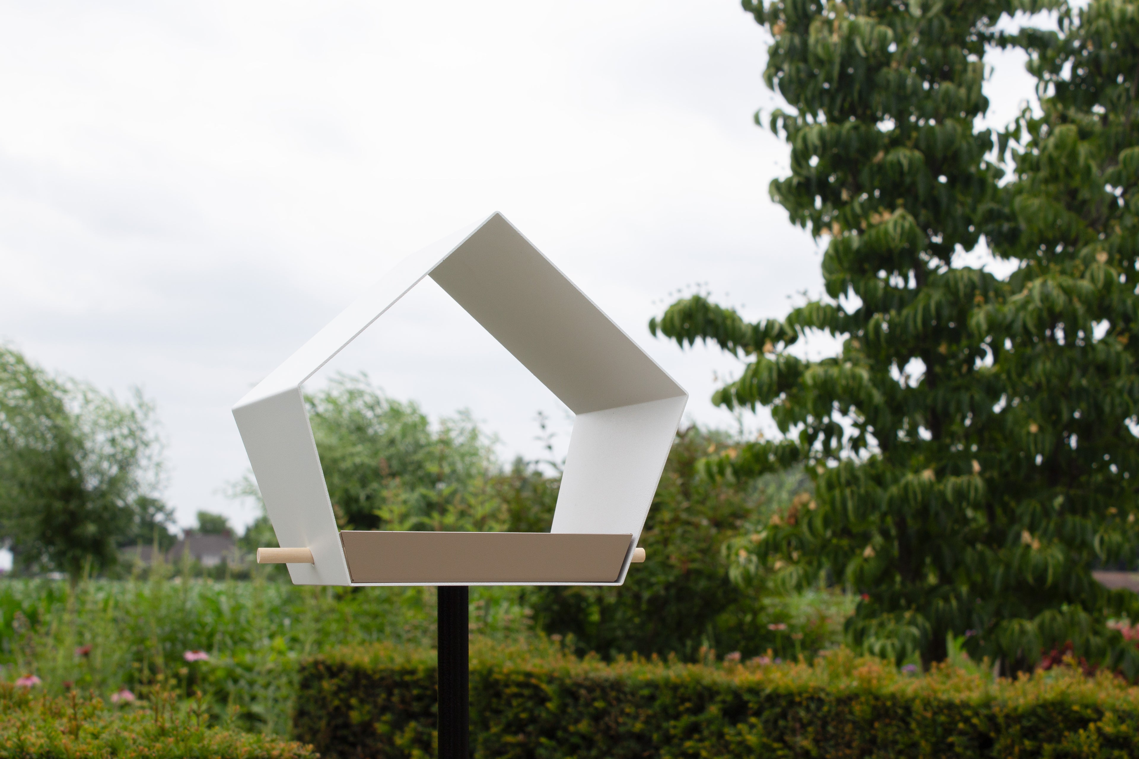 Mangeoire à oiseaux en métal sur pique - Big Diamond