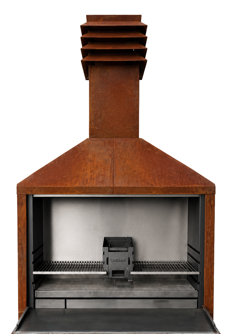 Smoak Braai FS1200 Corten – without stand