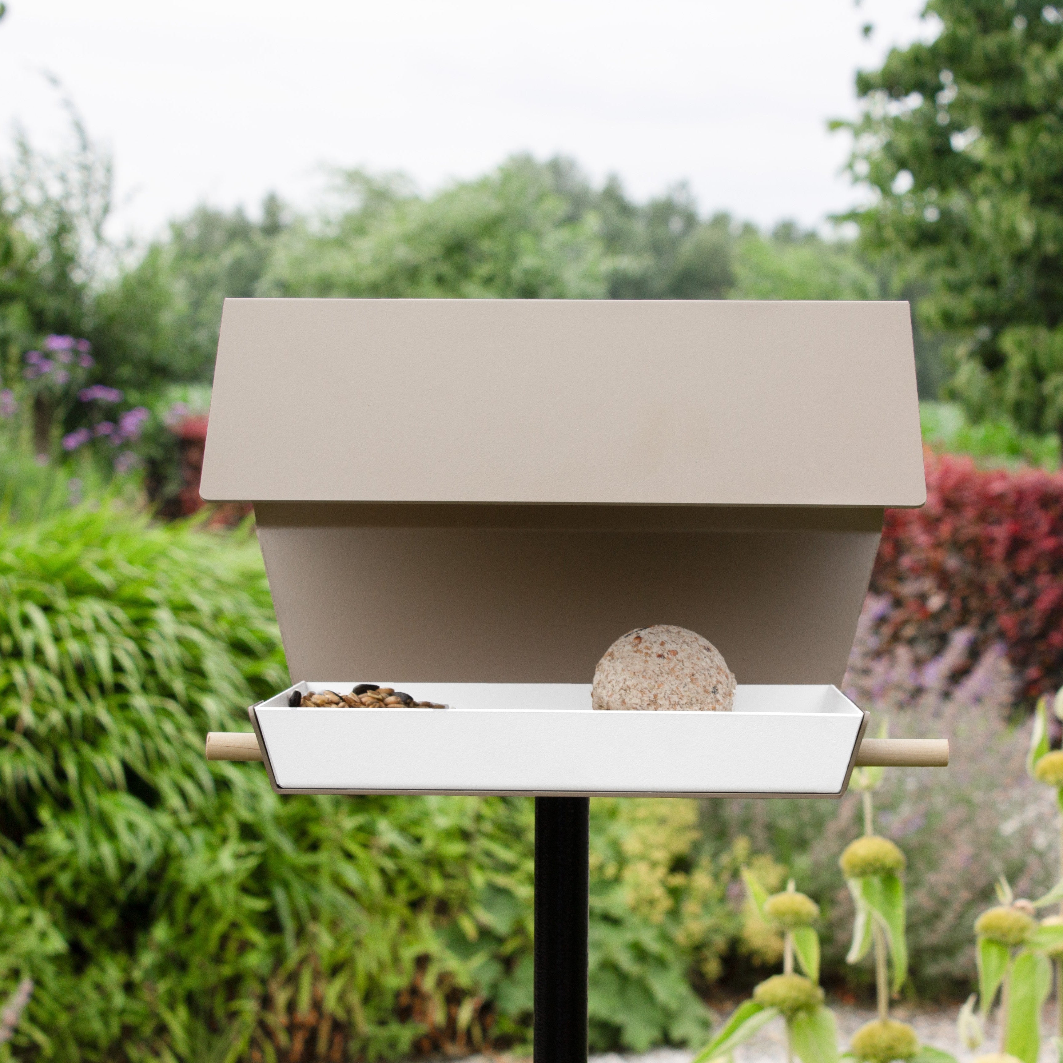 Mangeoire à oiseaux demi ouvert sur pique - Open Diamond