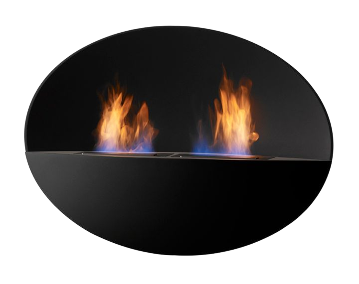 Cheminée bioéthanol Prometheus Ovale - ambiance