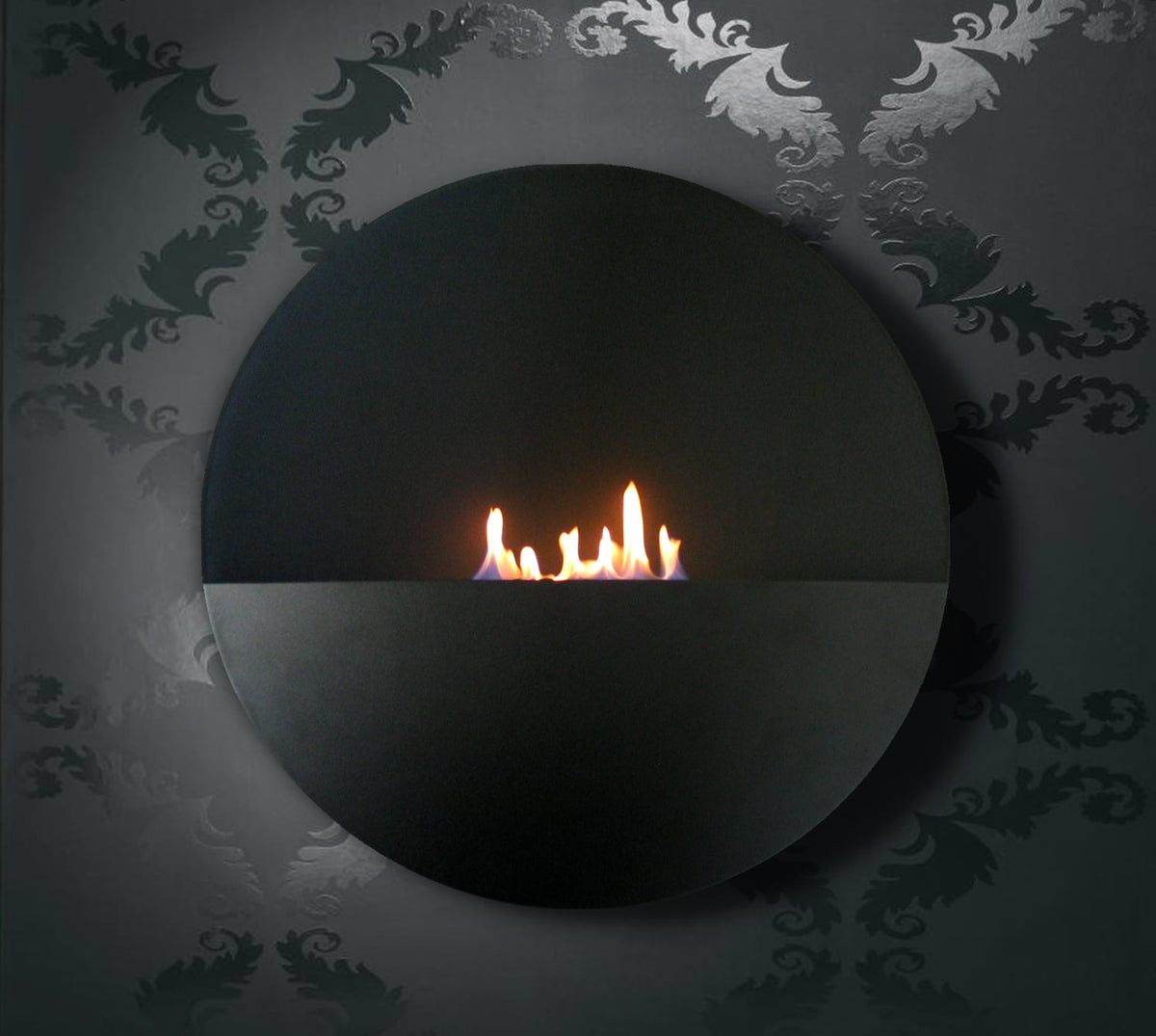 Cheminée bioéthanol Prometheus Rond - ambiance