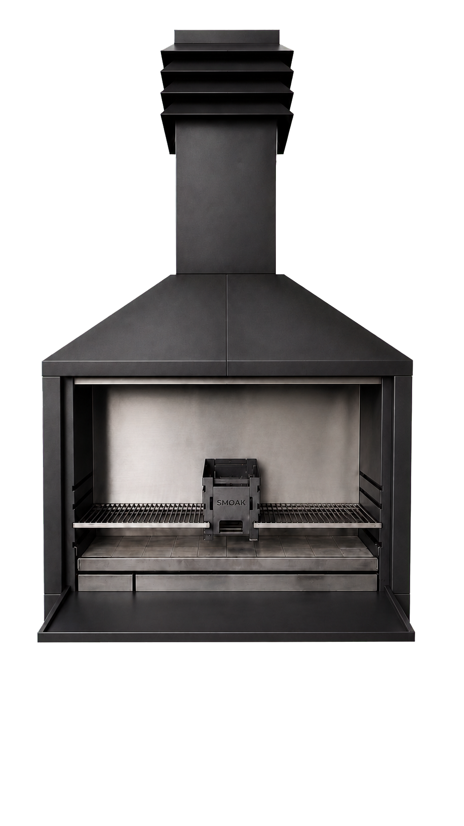Smoak Braai FS1200 Black – sans socle