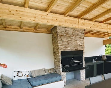 Braaimaster Build-in Duo  120cm in Stainless Steel