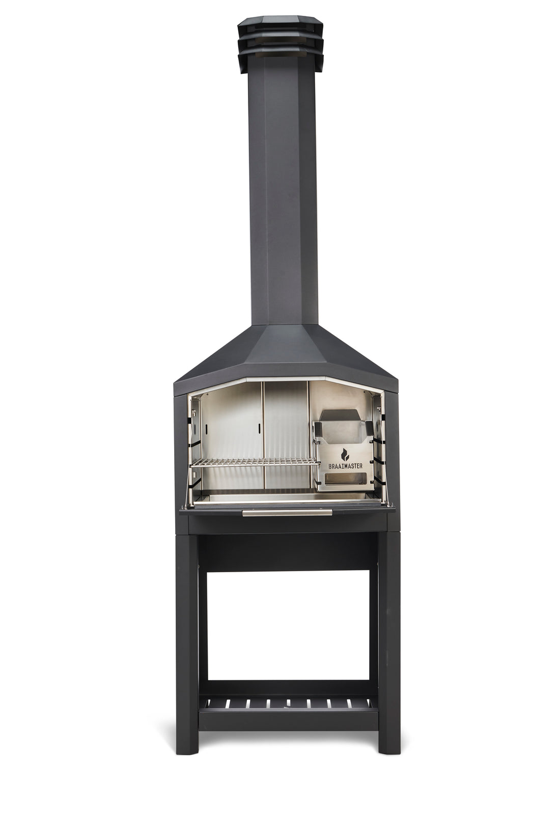 Braai - Freestanding Braaimaster FS Single Stainless Steel black