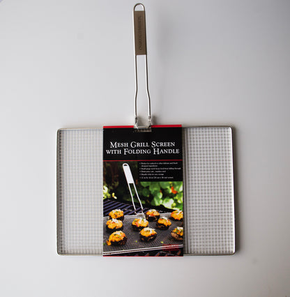Ensemble de deux grilles en Inox pour légumes et fruits de mer