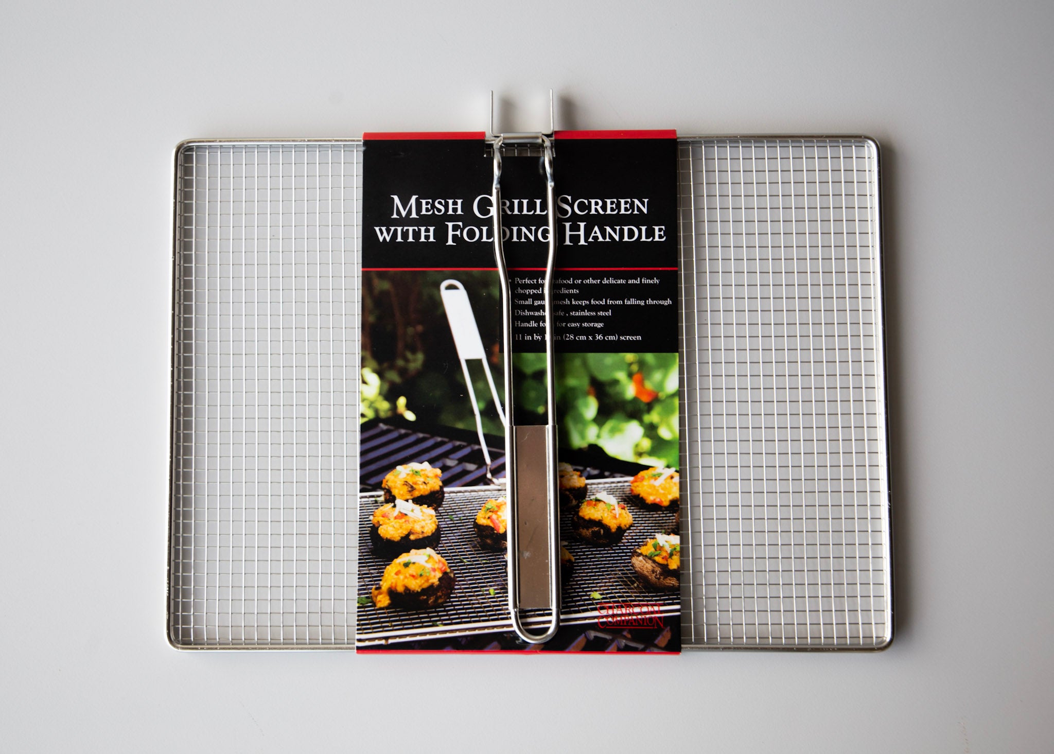 Ensemble de deux grilles en Inox pour légumes et fruits de mer