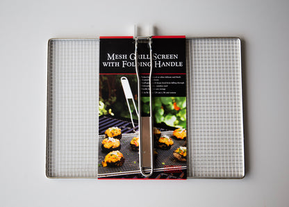 Ensemble de deux grilles en Inox pour légumes et fruits de mer