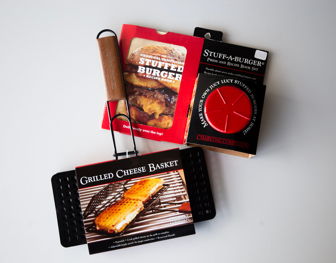 Kit barbecue pour hamburgers et sandwichs grillés