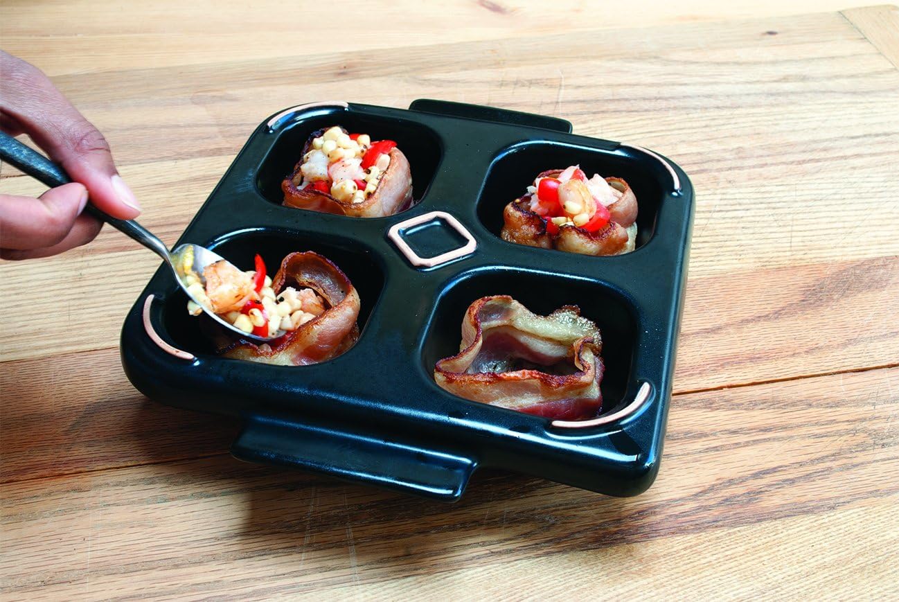 Porte-bol à bacon en céramique