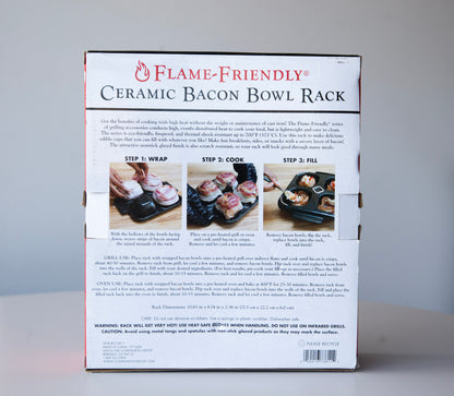 Porte-bol à bacon en céramique