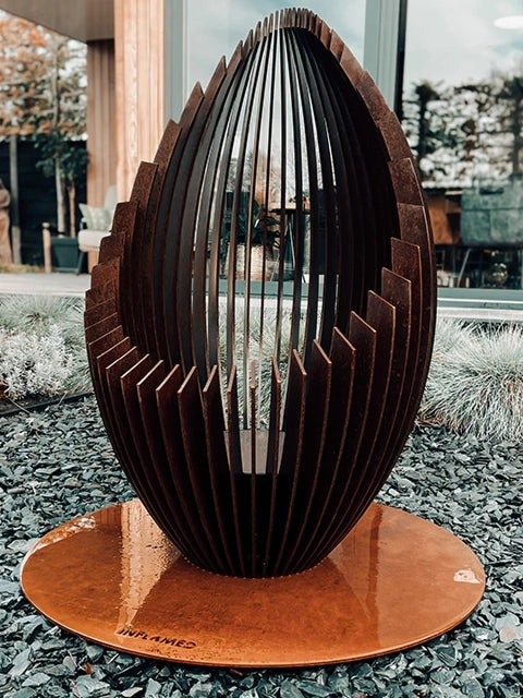 Brasero et cheminee design pour le jardin ou la terrasse