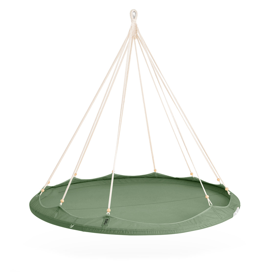 TiiPii Classic hanging hammock bed Ø180cm Olive Green