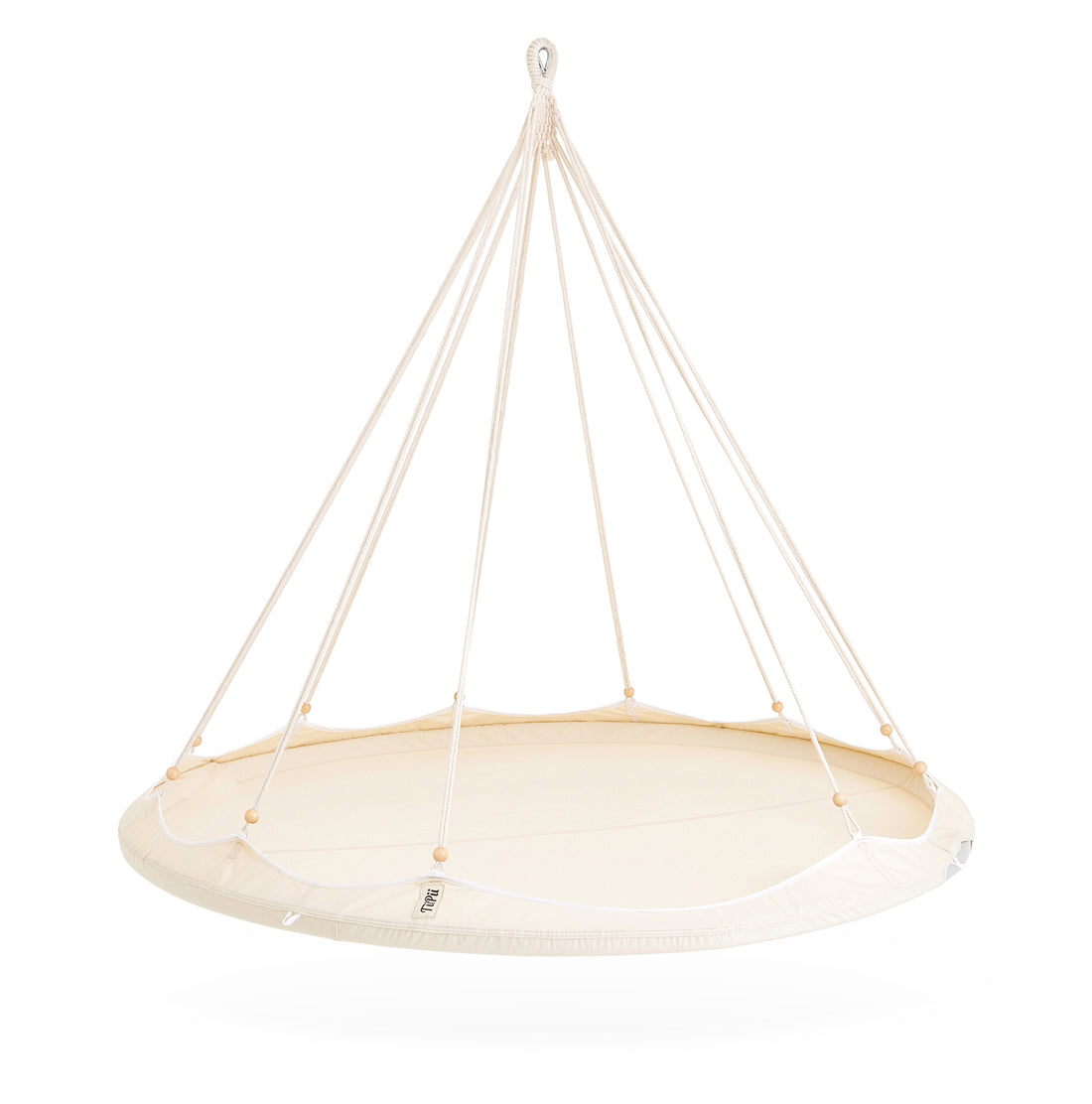 Lit hamac suspendu TiiPii Classic Ø180cm Blanc cassé