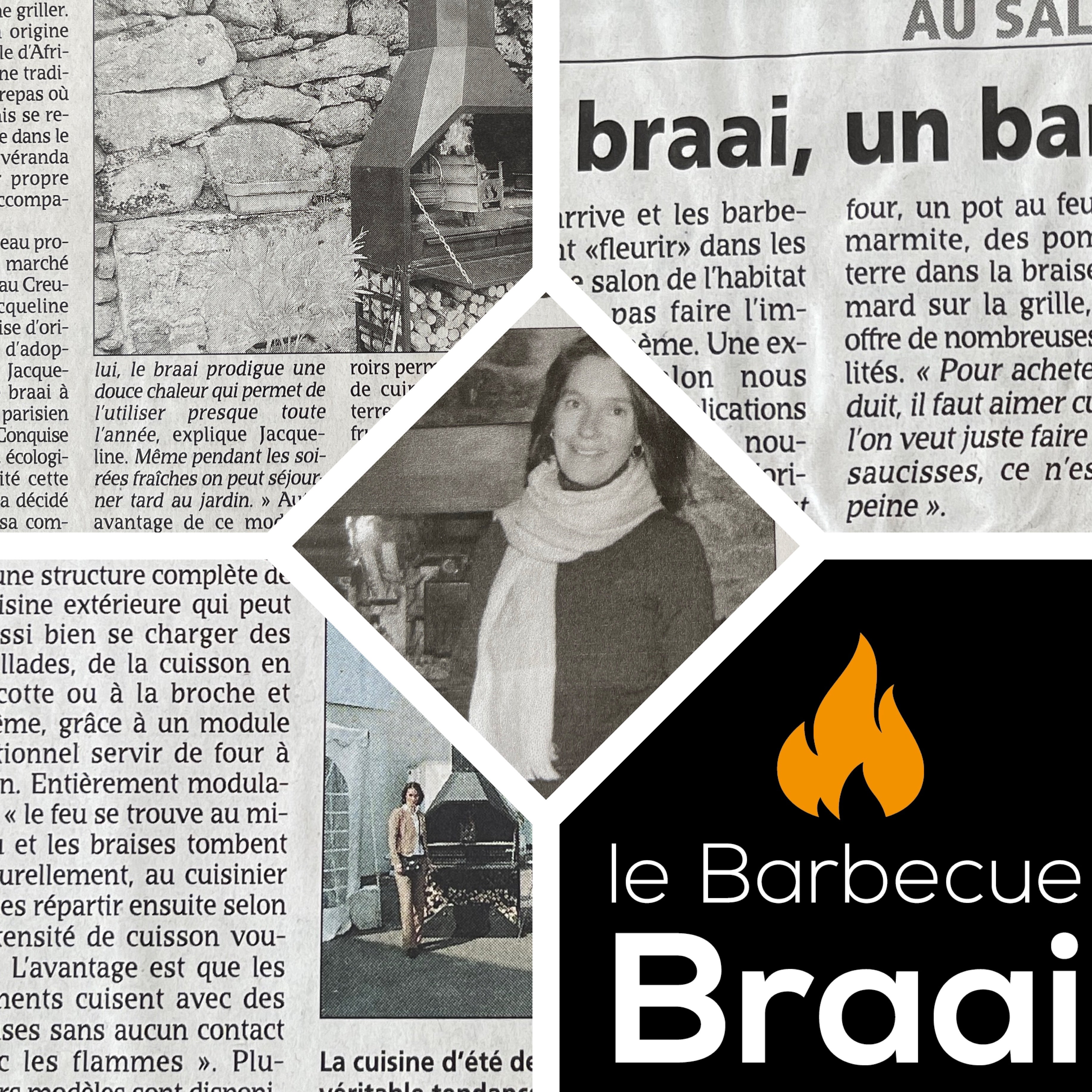 Plusieurs articles de presse sur LM30 et le barbecue Braai