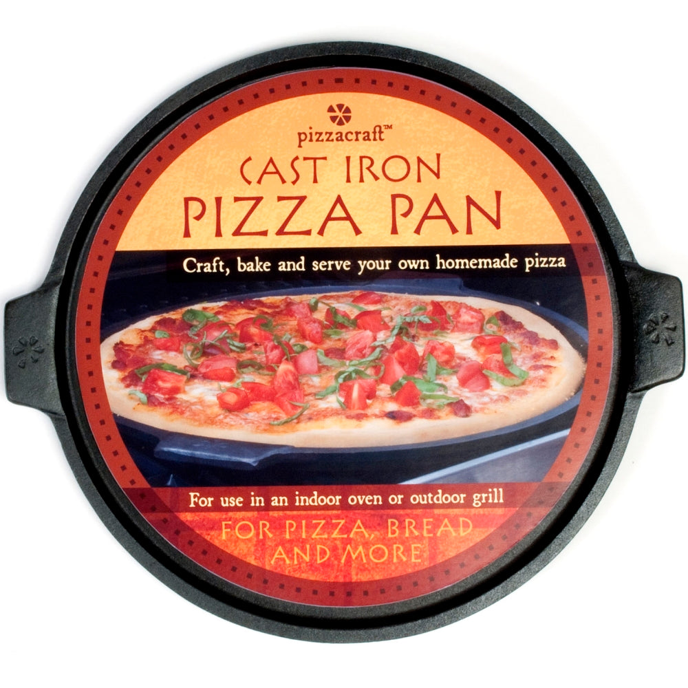 Pack plaque pizza en fonte & accessoires