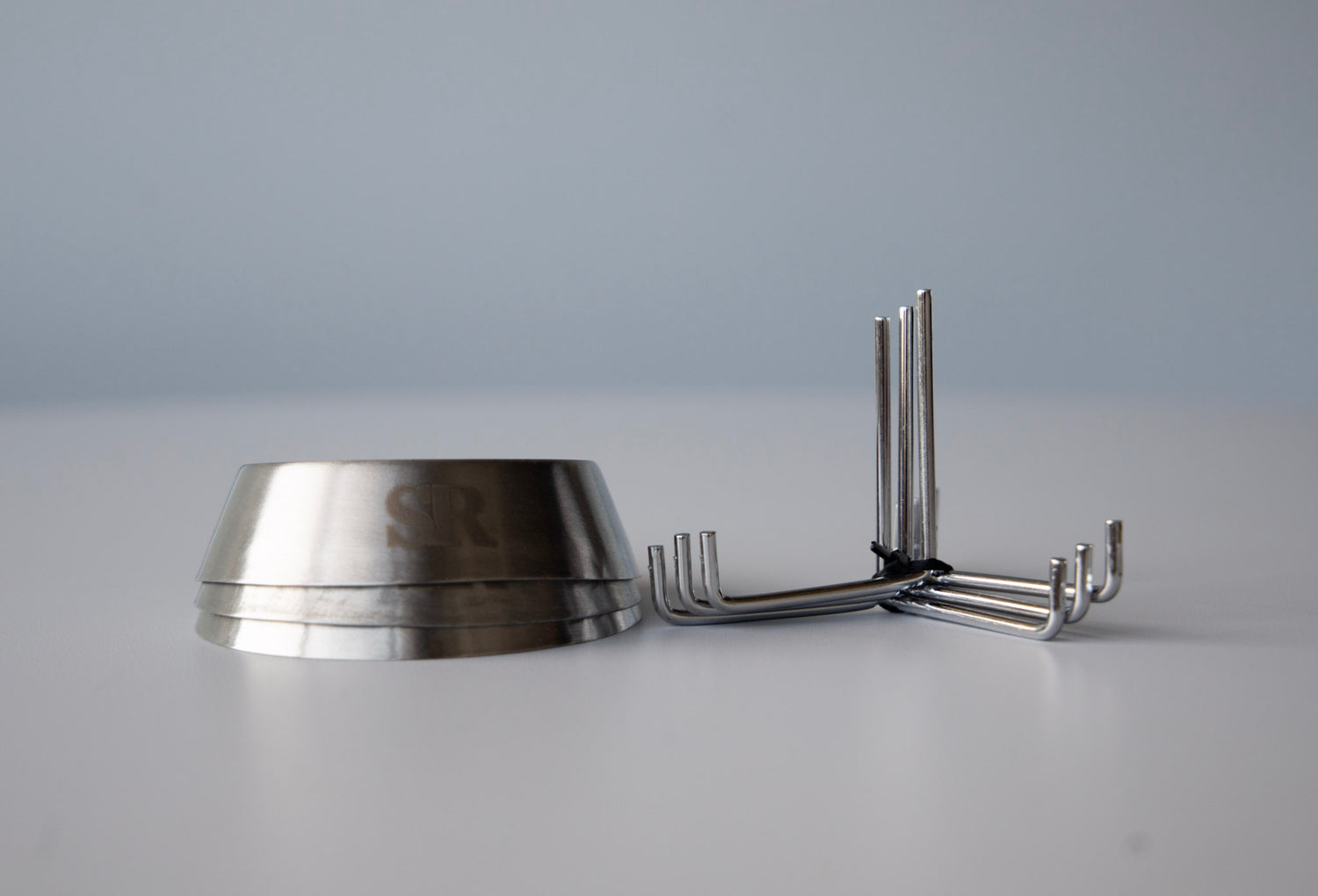 Set de brochettes et anneaux en Inox