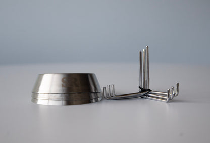 Set de brochettes et anneaux en Inox