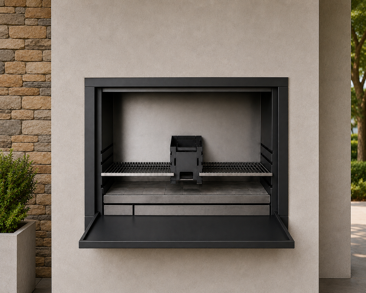 Smoak Braai BI1200 built-in - veranda
