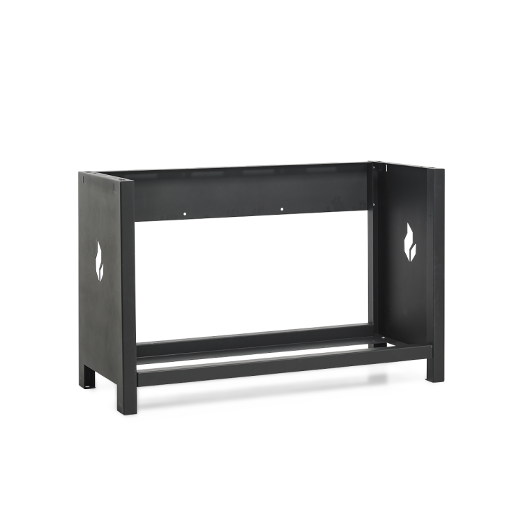 Braaimaster side table - Inox black