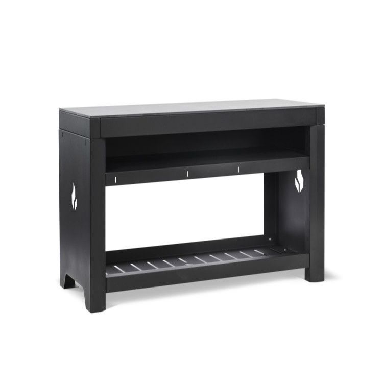 Braaimaster side table - Inox black