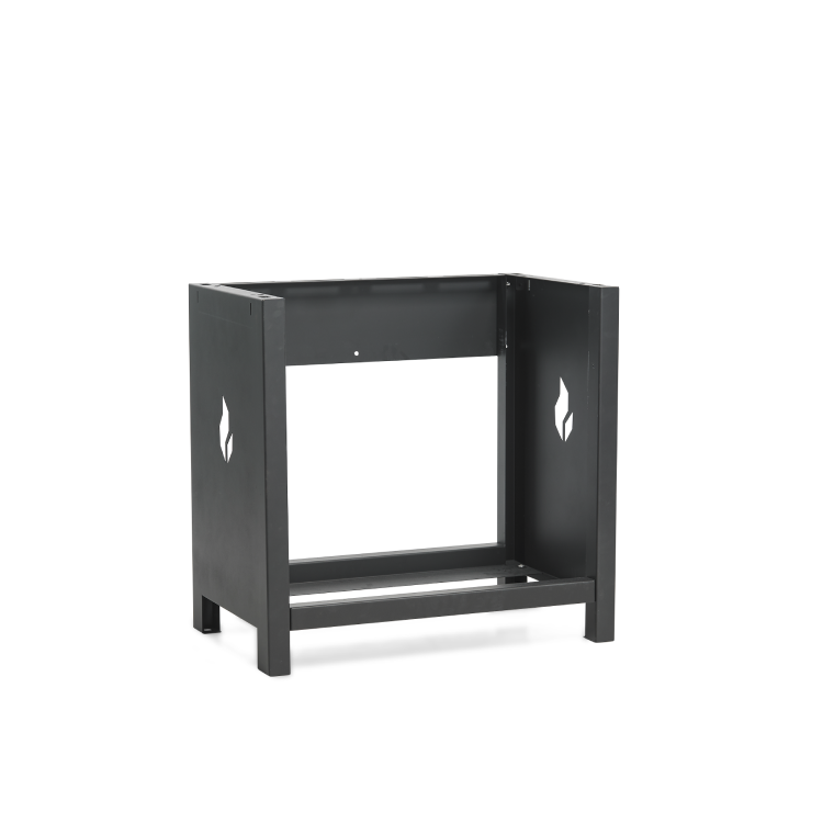 Braaimaster side table - Inox black