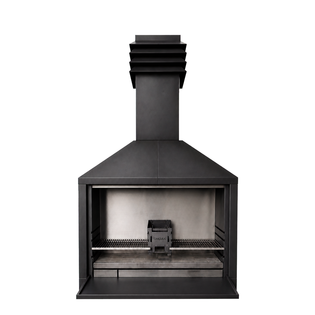 Smoak Braai FS1200 Black sans socle