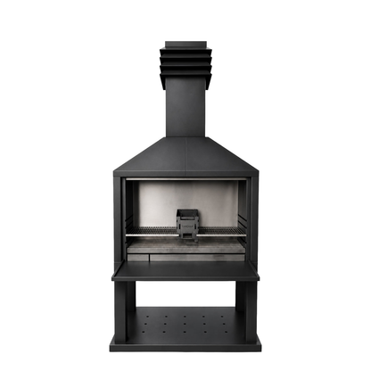 Smoak Braai FS1200 Black avec socle