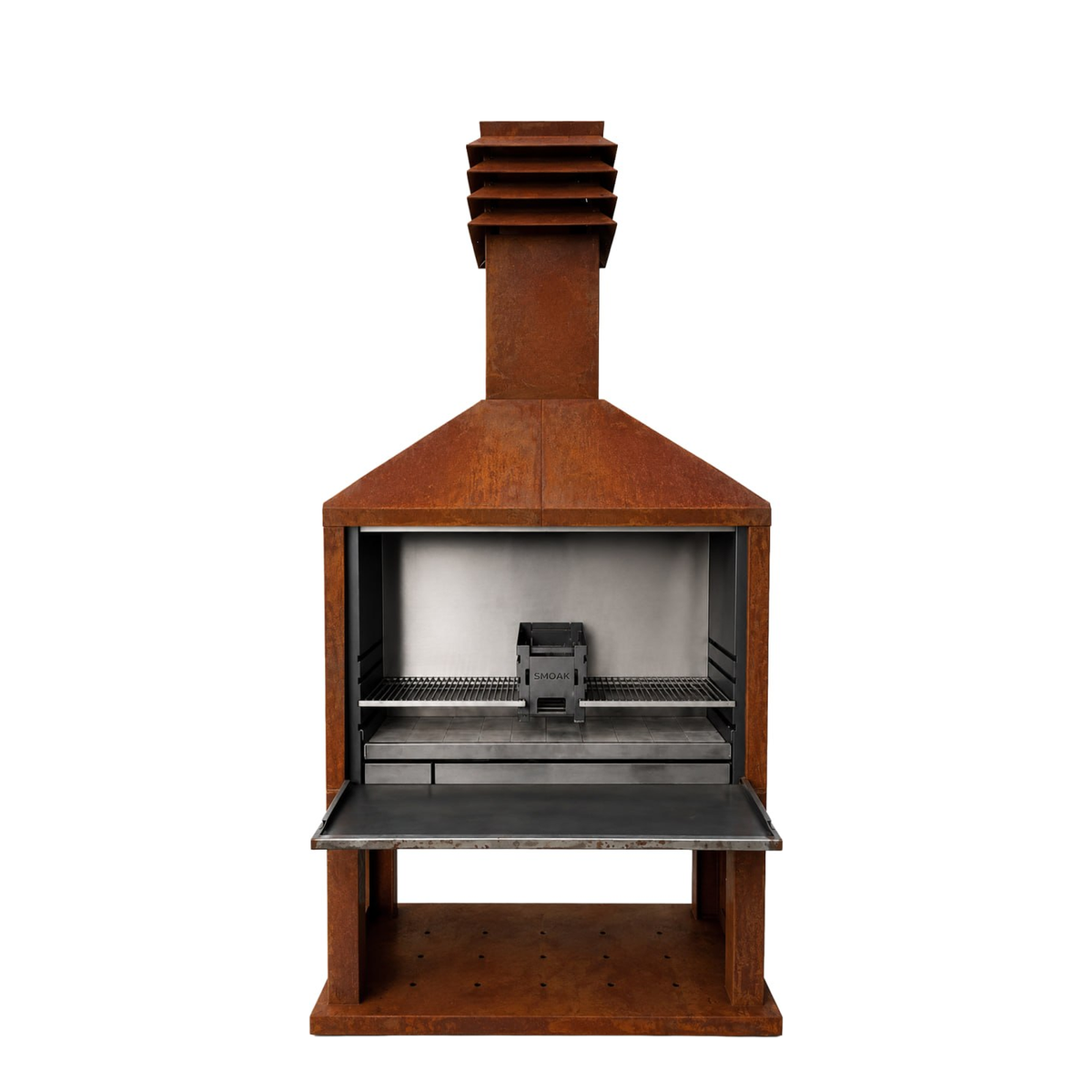 Smoak Braai FS1200C Corten avec socle
