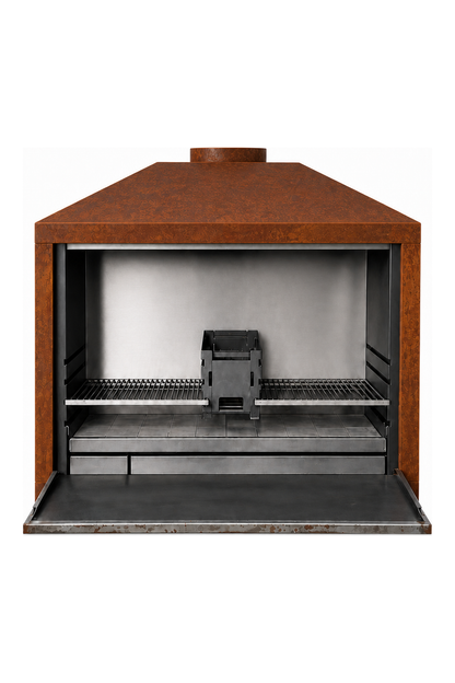 Smoak Braai BI1200C built-in - Corten steel (2:3)