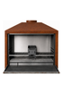 Smoak Braai BI1200C built-in - Corten steel (2:3)